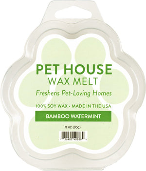 Pet House Year Round Wax Melts, Bamboo Watermint, 3-oz