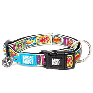 Max & Molly Smart ID Dog Collar, Comic