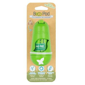 Beco Pod Dog Poop Bag Dispenser, Green