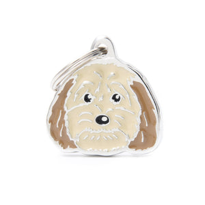 MyFamily Friends Cockapoo Pet ID Tag, Medium