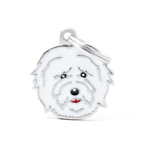 MyFamily Friends Coton De Tulear Pet ID Tag, Medium