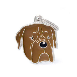 MyFamily Friends Dogue De Bordeaux Pet ID Tag, Medium