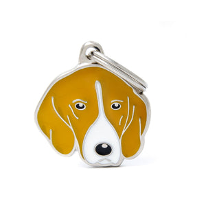 MyFamily Friends Foxhound Pet ID Tag, Medium