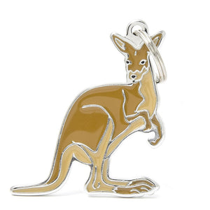 MyFamily Wild Kangaroo Pet ID Tag, Medium