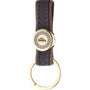 MyFamily Keyring Bilbao Antique Brass, Brown
