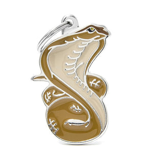 MyFamily Wild King Cobra Pet ID Tag, Medium