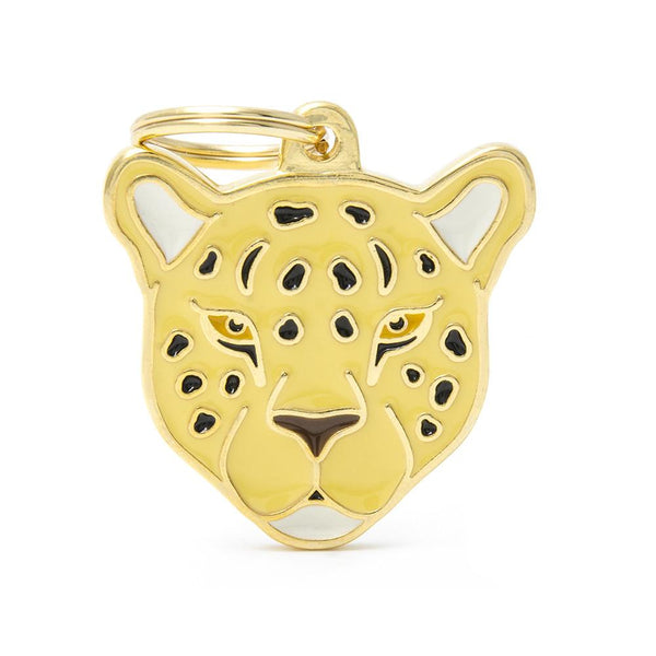 MyFamily Wild Leopard Pet ID Tag, Medium