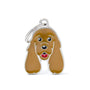 MyFamily Friends Golden Cocker Spaniel Pet ID Tag, Medium