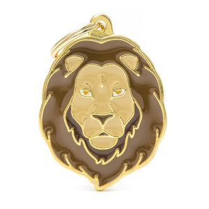 MyFamily Wild Lion Pet ID Tag, Medium