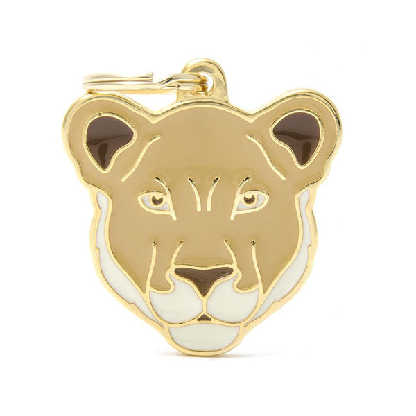 MyFamily Wild Lioness Pet ID Tag, Medium