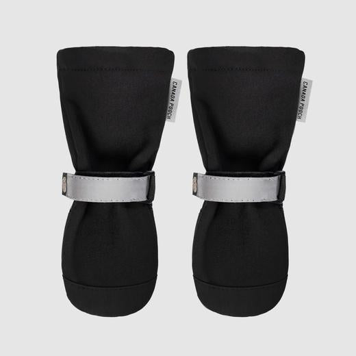 Canada Pooch Soft Shield Reflective Dog Boots, Black