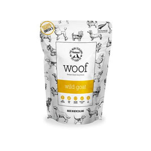 New Zealand Natural Pet Food Woof Wild Goat Freeze-Dried Dog Treats