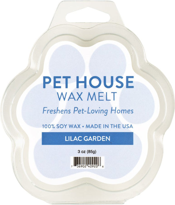 Pet House Cires Fondantes Toute l'année, Jardin de Lilas, 3-oz