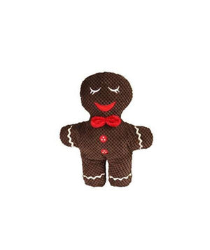 Petlou Christmas Animal Treasures Gingerbread Man Dog Toy