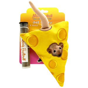 Meowijuana Jouet pour chat rechargeable Get Cheezy