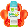 PetDreamHouse PAW Dog Slow Feeder, Orange