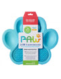 PetDreamHouse PAW 2-in-1 Pet Slow Feeder & Lick Pad, Blue, Large