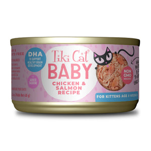 Tiki Cat Baby Chicken & Salmon Canned Cat Food