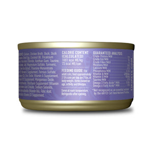 Tiki Cat Silver Senior Mousse & Shreds Poulet, canard et foie de canard Nourriture pour chat en conserve