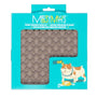 Messy Mutts Tapis D'Alimentation Thérapeutique En Silicone (Sans Spatule), Gris