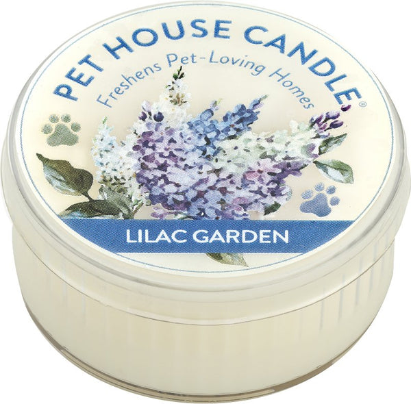 Pet House Bougie Miniature Toute l'Année, Jardin de Lilas, 1.5-oz