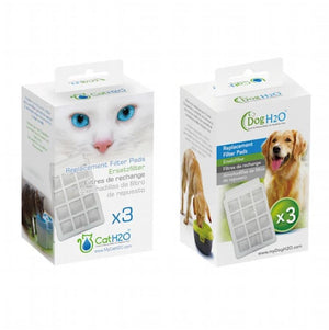 Dog H2O & Cat H2O Replacement Filters Drinking Fountains for Dogs & Cats