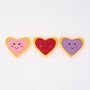 ZippyPaws Valentine's Miniz Heart Cookies Dog Toy