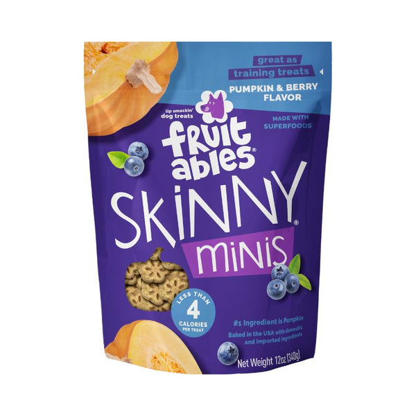 Fruitables Skinny Minis Pumpkin & Berry Dog Treats