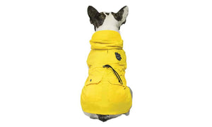 Canada Pooch West Coastal Dog Raincoat, Yellow