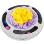Injoya Puzzle Snuffle Cat Toy, Grey