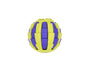Bud'z Astro with Treat Hole Rubber Dog Toy, Yellow