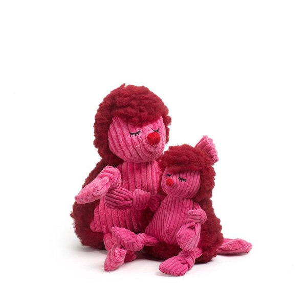 HuggleHounds Jouet hérisson HuggleFleece FlufferKnottie de la Saint-Valentin