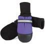 Muttluks Original Lot de 4 bottes pour chien doublées en polaire Violet