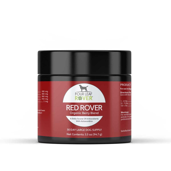 Four Leaf Rover Red Rover Organic Berries Dog Supplement
