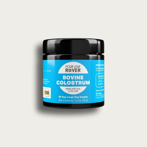 Four Leaf Rover Bovine Colostrum Immune Support Dog Supplement