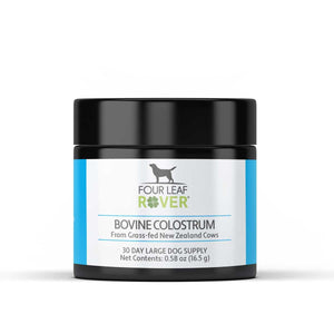 Four Leaf Rover Bovine Colostrum Immune Support Dog Supplement