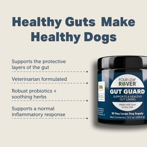 Four Leaf Rover Gut Guard Dog Supplement