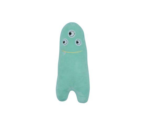 Bud'z Monster Aqualy Plush Dog Toy, Turquoise, 8.5 x 5.5 x 21-cm