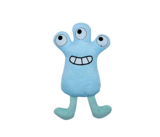 Bud'z Monster Argus Three Eyes Plush Dog Toy, 14 x 5 x 24.5-cm