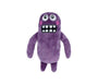 Bud'z Monster Croque-Tete Plush Dog Toy, Purple, 12 x 4.5 x 19.5-cm