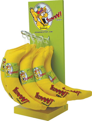 Yeowww! Banana with Stand Catnip Cat Toy