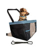 Kurgo Rover Dog Booster Seat for Cars, Black/Blue