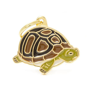 MyFamily Tortue Médaille d'identification pour animaux de compagnie