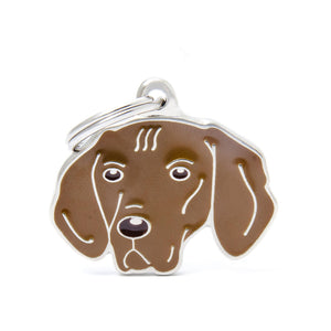 MyFamily Vizsla Médaille d'identification pour animaux de compagnie