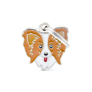 MyFamily Friends Papillon Pet ID Tag, Medium