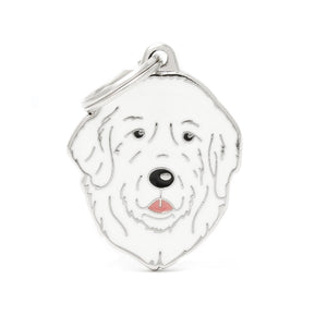 MyFamily Patou Médaille d'identification pour animaux de compagnie