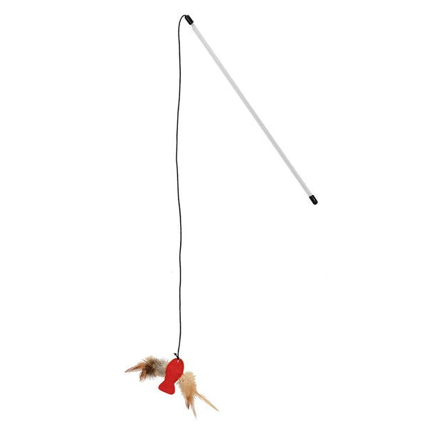 RompiCatz Jouet pour chat Feather N' Bell Wand