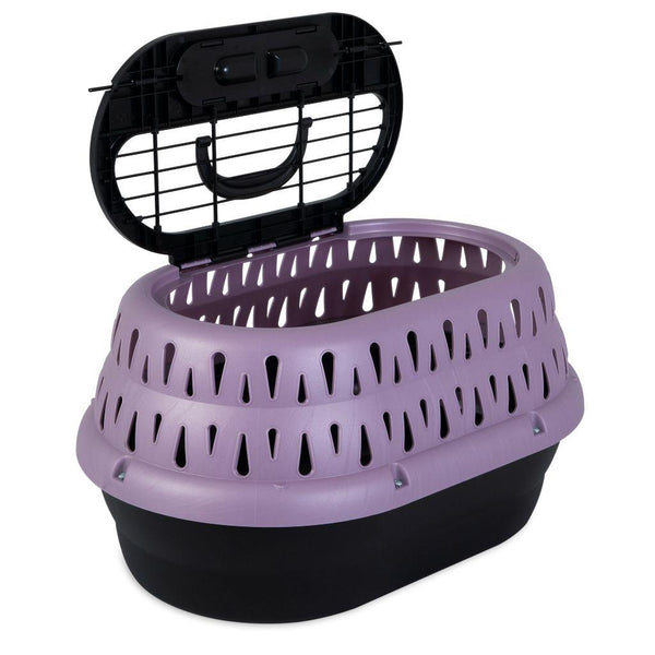 Petmate Top Load Cat Kennel, Grape