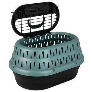 Petmate Top Load Cat Kennel, Green