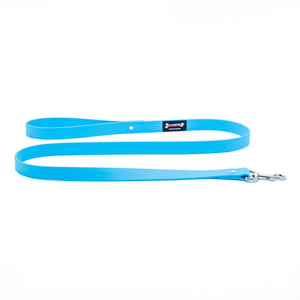 Smoochy Poochy Laisse pour chien imperméable en polyvinyle style régulier, Turquoise